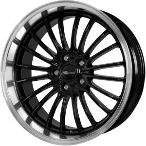 Brock B24-GP Full Black Polished Lip 11x20